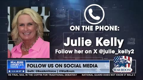 JULIE KELLY CONFRONTS KAMALA'S LIES ABOUT J6