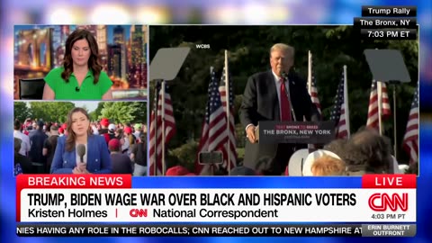 CNN Says Trump Rally Turnout 'Much Larger Than Biden Campaign Would Like'