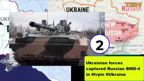 Ukrainian Forces & Citizens Captured Russian BMD 4 & REM KL Repair and Recovery Vehicle