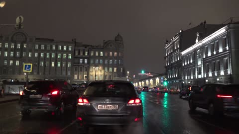 Driving in Moscow Russia in the Winter 4K.mp4