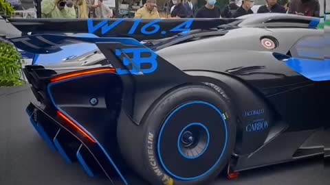 AG New Bugatti Bolide Super Sports Car