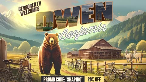 Owen's first episode on censored.tv Owen Interviews Owen, Owen Benjamin 🐻 May 22 2024