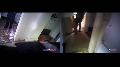 Bodycam Shows Cop Shooting Suspect Hiding Behind a Mattress