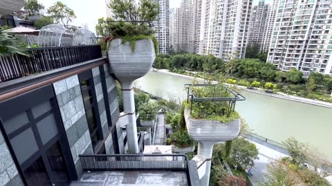 Experience China's Sky Garden: 1000 Trees, 400 Steps of Architectural Marvel