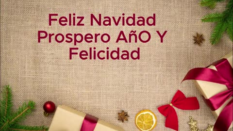 FELIZ NAVIDAD with lyrics