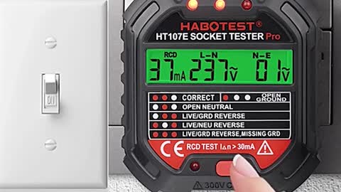 Socket Tester Pro Voltage