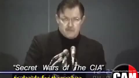 CIA "We killed at least 6 million people."