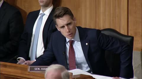 Sen. Josh Hawley: "Are you concerned with the continuation and expansion of Chinese gain-of-function