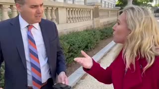 WATCH: CNN’s Jim Acosta AMBUSHES Marjorie Taylor Greene, Regrets It Immediately