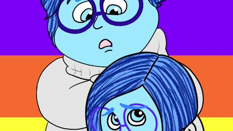 GENDER SWAP disgust meme Inside Out 2 animation