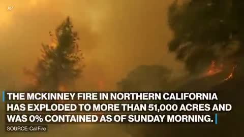 McKinney Fire burns more than 51,000 acres in Northern California_batch