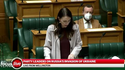 Jacinda Ardern Slava Ukraini