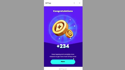 new mining mini app bot telegram DFTAP