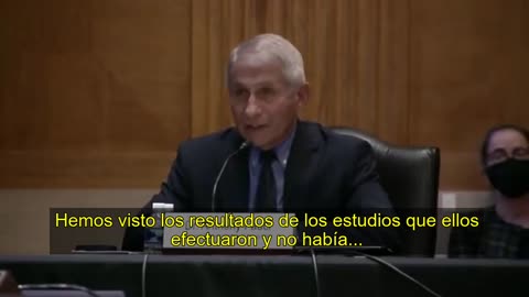 Comparecencia de Dr. Fauci en el Senado Mayo 25, 2021