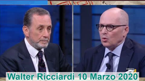 "LE MASCHERINE SONO INUTILI", PAROLA DI WALTER RICCIARDI