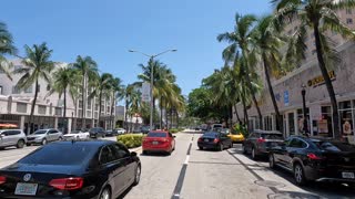 Washington Avenue South Beach - Driving Miami