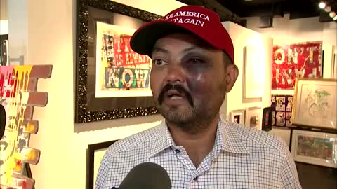 NYC alleged MAGA hat assault victim