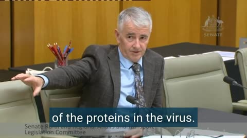 Warning Senator Gerard Rennick Australia Senate mRNA on the Way for Livestock