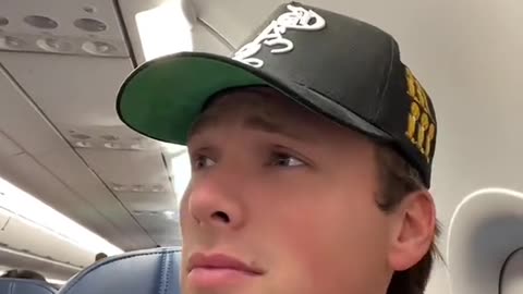 When you don't sit next to your sibling on a plane