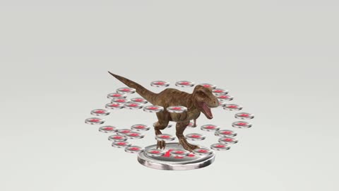 DOI Coin Dinosaur