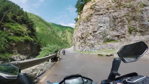 Heavy Rain in Sharan Forest and a Difficult Ride to Naran 🇵🇰 EP.03 | North Pakistan Motorcycle Tour