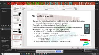 Math for Game Developers - Knox Game Design, March 2019