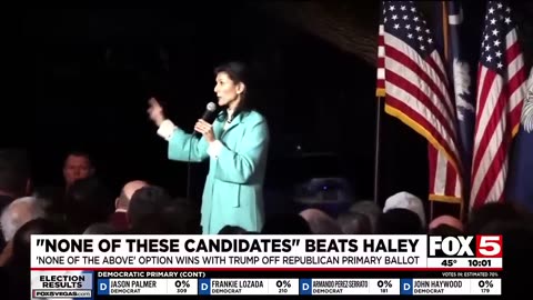 Haley falls to ‘None of These Candidates’ by double digits in Nevada GOP Primary