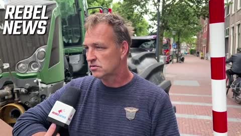 A Dutch farmer explains why they protest