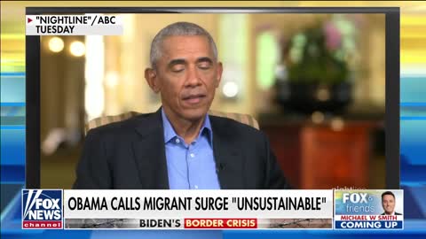 Obama Comments on Biden's Border Crisis: "Open Borders Is Unsustainable"