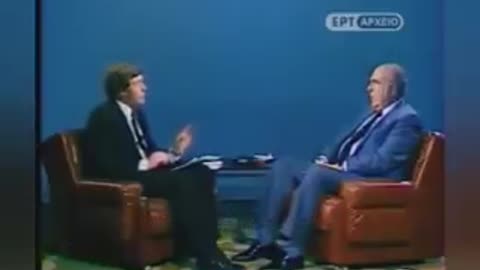 Andreas Papandreou TALKING ABOUT NATO EARLY IN 80s