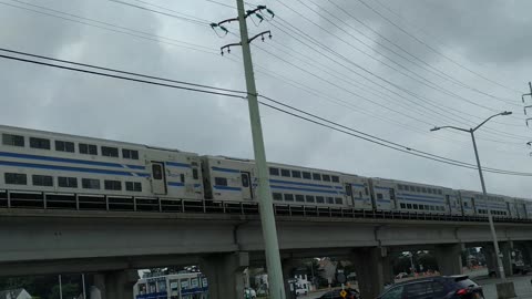 MTA Long Island express train "The Cannonball" Long island Nassau county NY