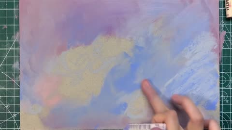 Part 3: Will the smoke painting drawn with oil stick be more beautiful?