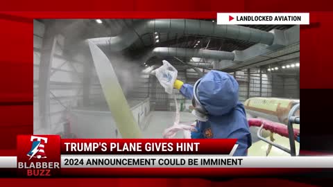 Trump's Plane Gives Hint