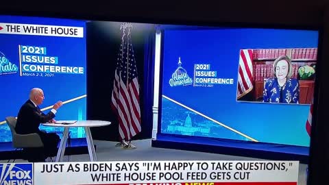 No questions for Joe Biden