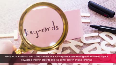 Webtool- The Best Keyword Density Checker for Content Writers