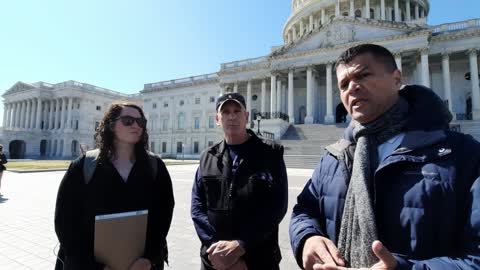 Senator demonstrates cowardice not shown by Senators Ron Johnson and Ted Cruz