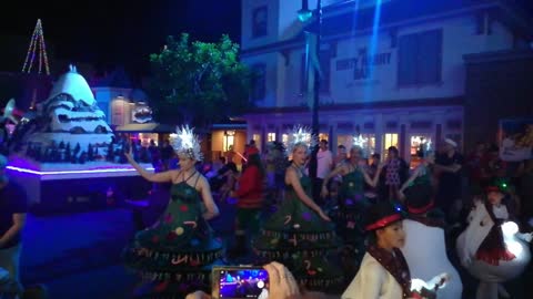 Joyous float parade