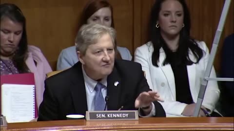 Senator John Kennedy grills Climate grifter from the US Dept of Energy