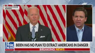 Ron DeSantis slams Biden for obsessing over masking school children while Afghanistan burns