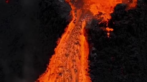 I captured the Volcanic eruption in Iceland