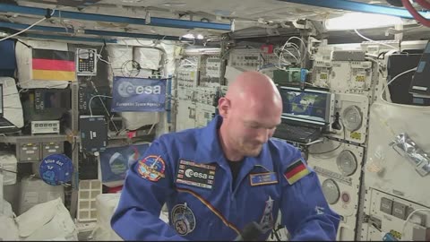 Space Station Crew Member Discusses Life In Space With German Media