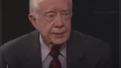 Former President Jimmy Carter speaks about the influence of AIPAC