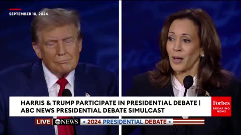 BREAKING NEWS: Kamala Harris Goes On The Attack Against Donald Trump | Presidential Debate