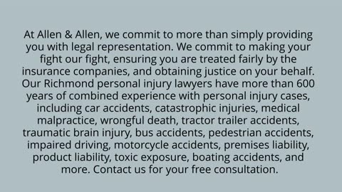 Richmond Car Accident Lawyer