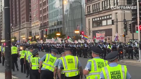 Chicago mobilize an entire battalion of police officers. Milwaukee didn’t...