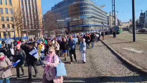 Finland - Helsinki [Mar 19, 2022] World Wide Demonstration 7.0