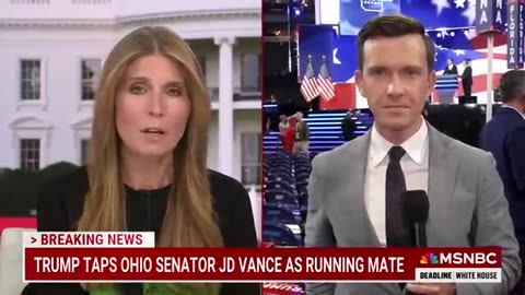 ‘This guy is a gift’- Nicolle Wallace on JD Vance being chosen as Trump’s running mate MSNBC