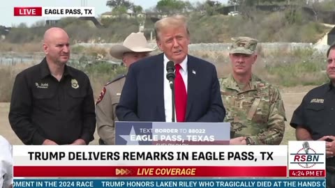 Trump Equates Securing Our Border to a ‘Military Operation’