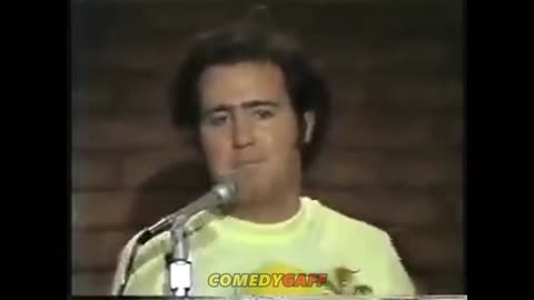 Andy Kaufman was a comedy genius... 1977