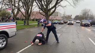 WATCH: Antifa Smash Man's Truck... Until He Pulls Out a Gun